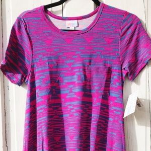 💖FINAL PRICE💖 LulaRoe Carly Dress Aztec Pink